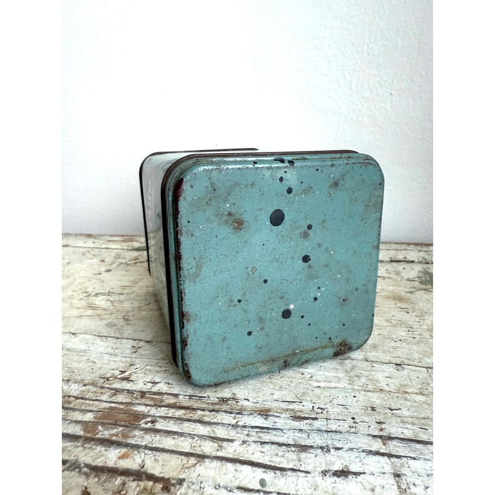 Vintage Greenbrier Tobacco Tin – Green Metal Advertising‎ Can USA - Picture 6 of 9